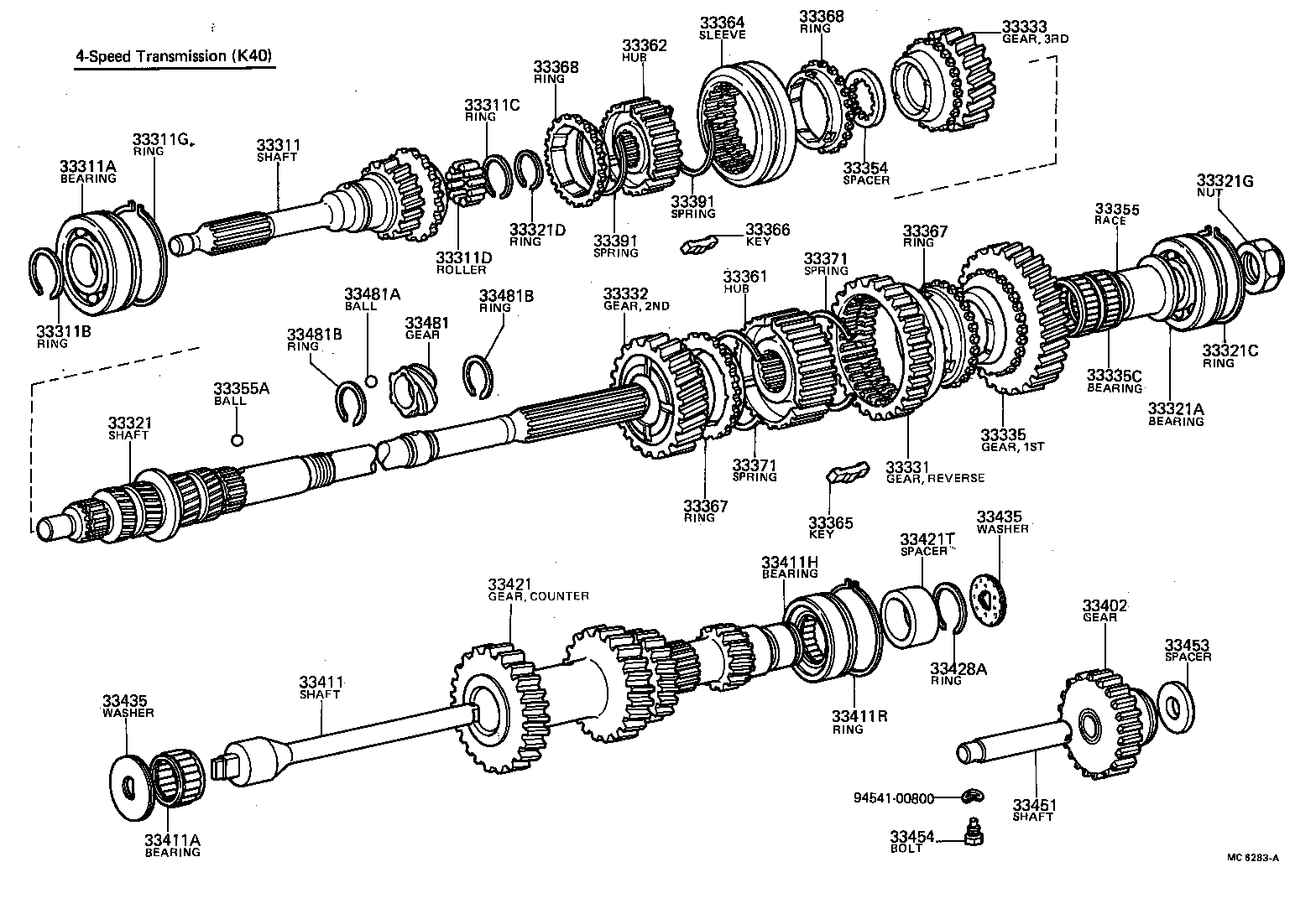  SPRINTER |  TRANSMISSION GEAR MTM