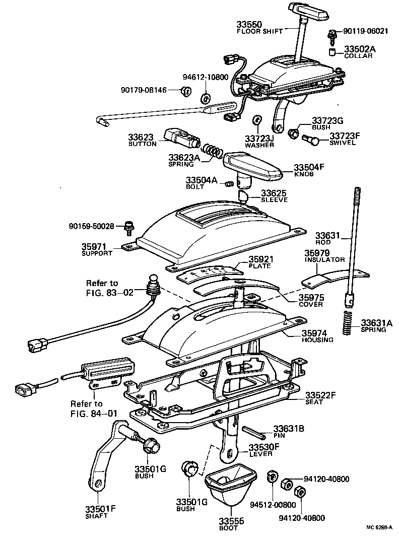  SPRINTER |  SHIFT LEVER RETAINER