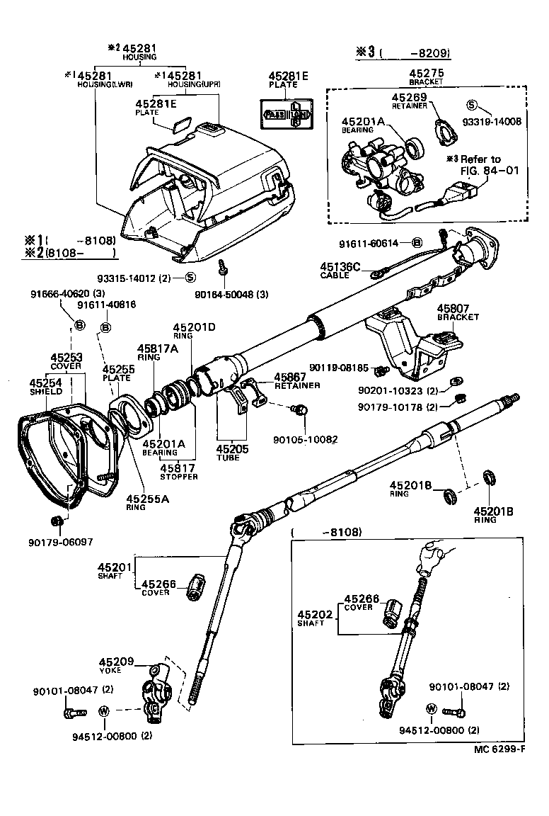  SPRINTER |  STEERING COLUMN SHAFT