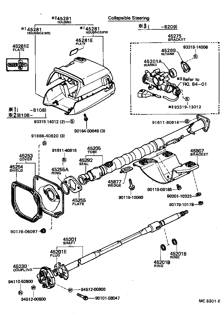  SPRINTER |  STEERING COLUMN SHAFT