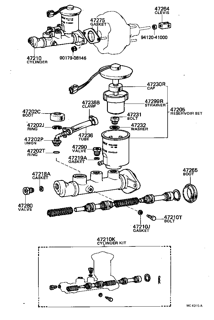  SPRINTER |  BRAKE MASTER CYLINDER