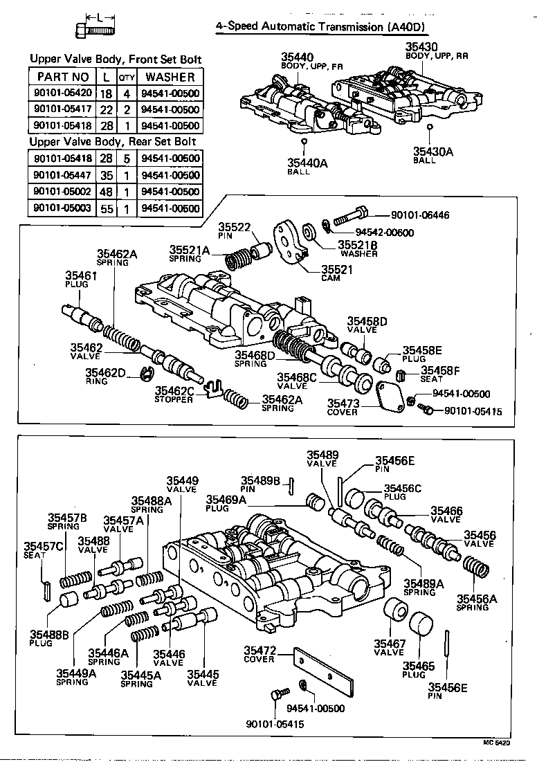  CROWN |  VALVE BODY OIL STRAINER ATM