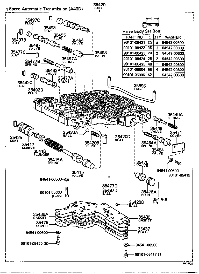  CROWN |  VALVE BODY OIL STRAINER ATM