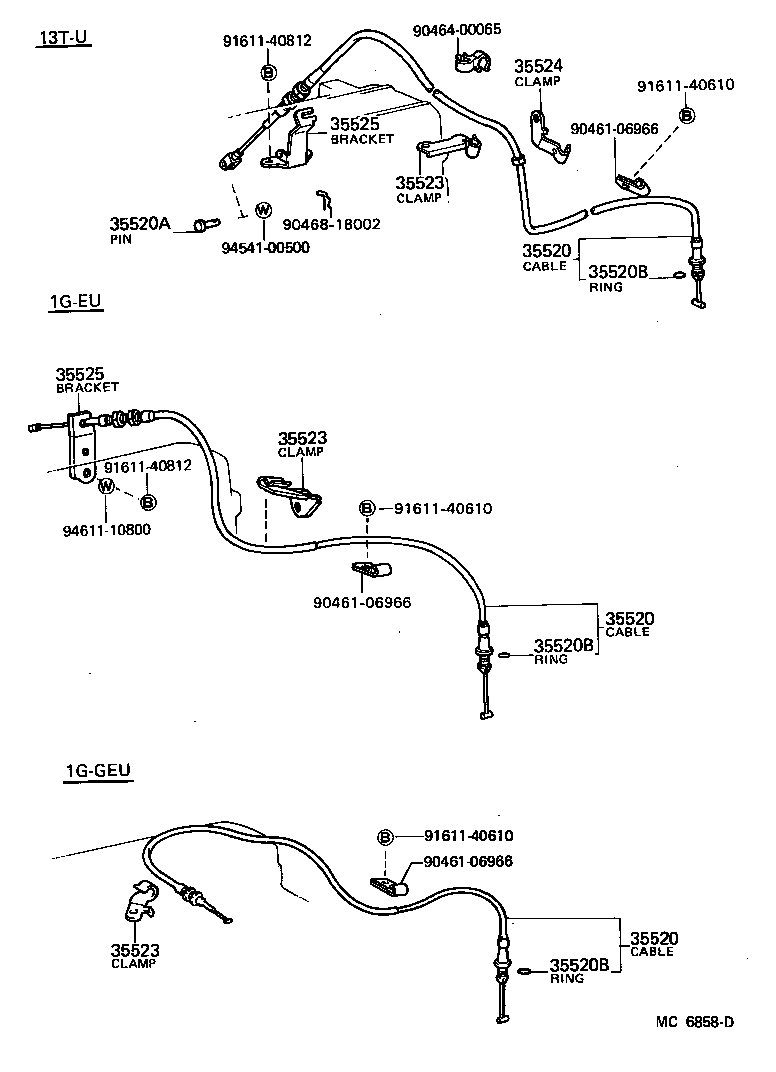  CRESTA |  THROTTLE LINK VALVE LEVER ATM