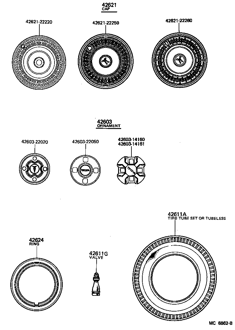  CRESTA |  DISC WHEEL WHEEL CAP