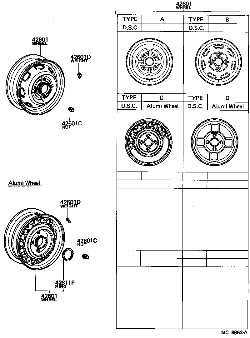  CRESTA |  DISC WHEEL WHEEL CAP