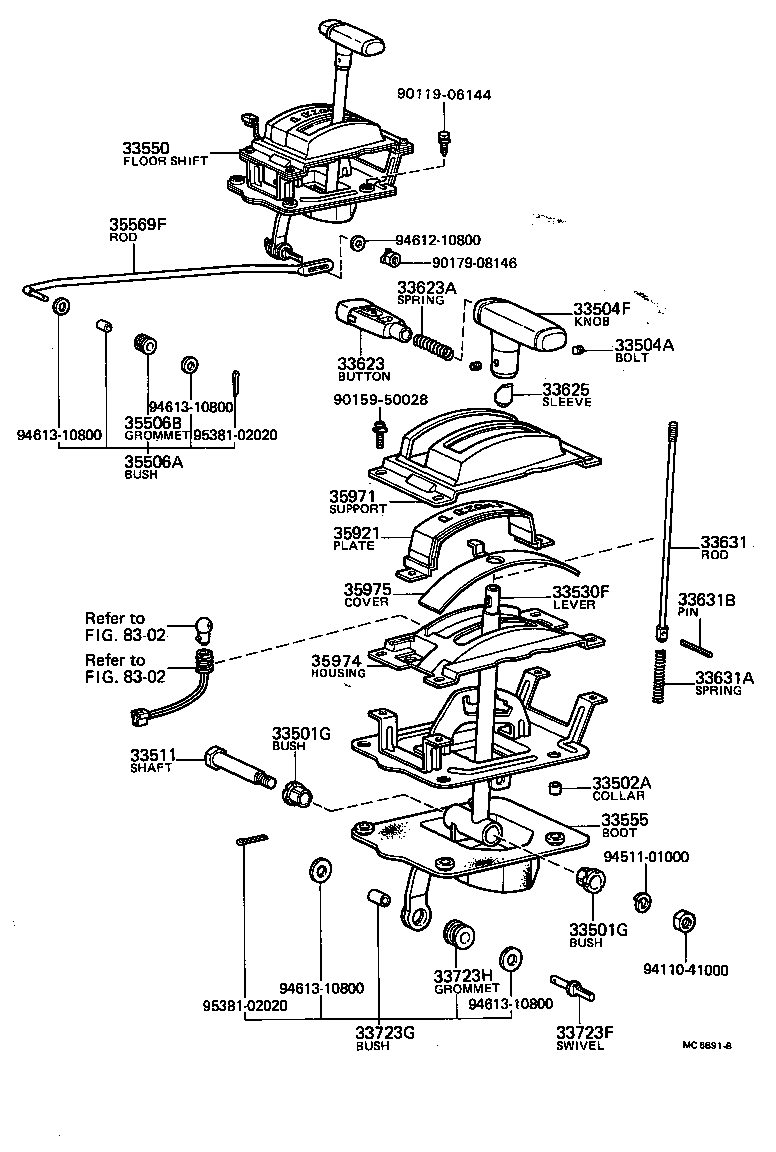  MARK 2 |  SHIFT LEVER RETAINER