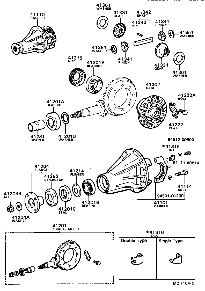 MARK 2 |  REAR AXLE HOUSING DIFFERENTIAL