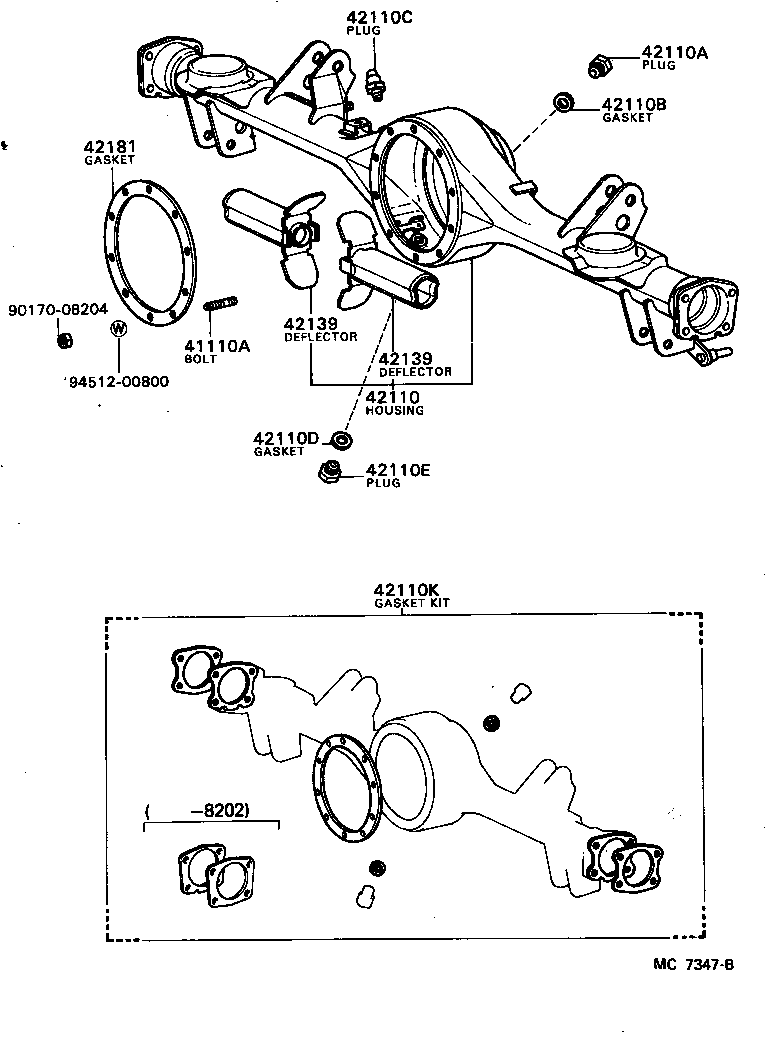 MARK 2 |  REAR AXLE HOUSING DIFFERENTIAL