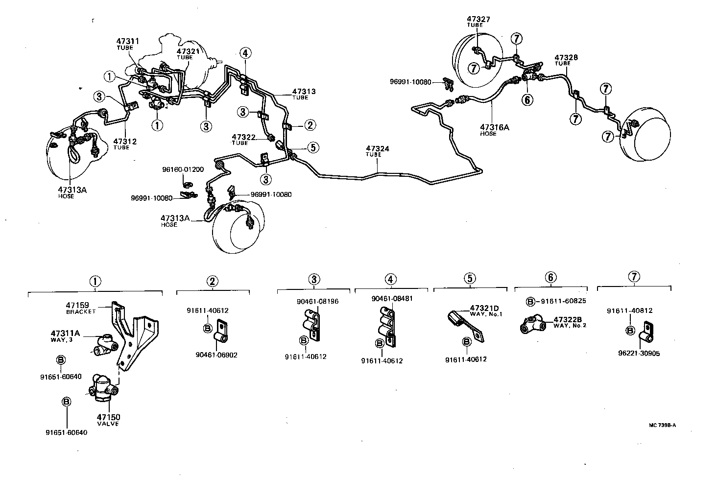  MARK 2 |  BRAKE TUBE CLAMP