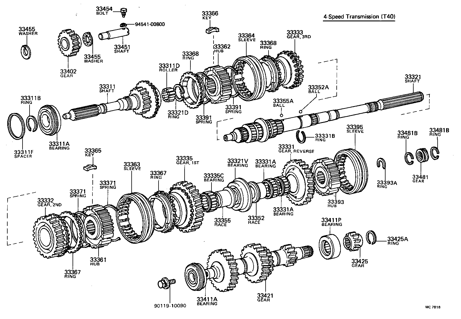  SPRINTER |  TRANSMISSION GEAR MTM
