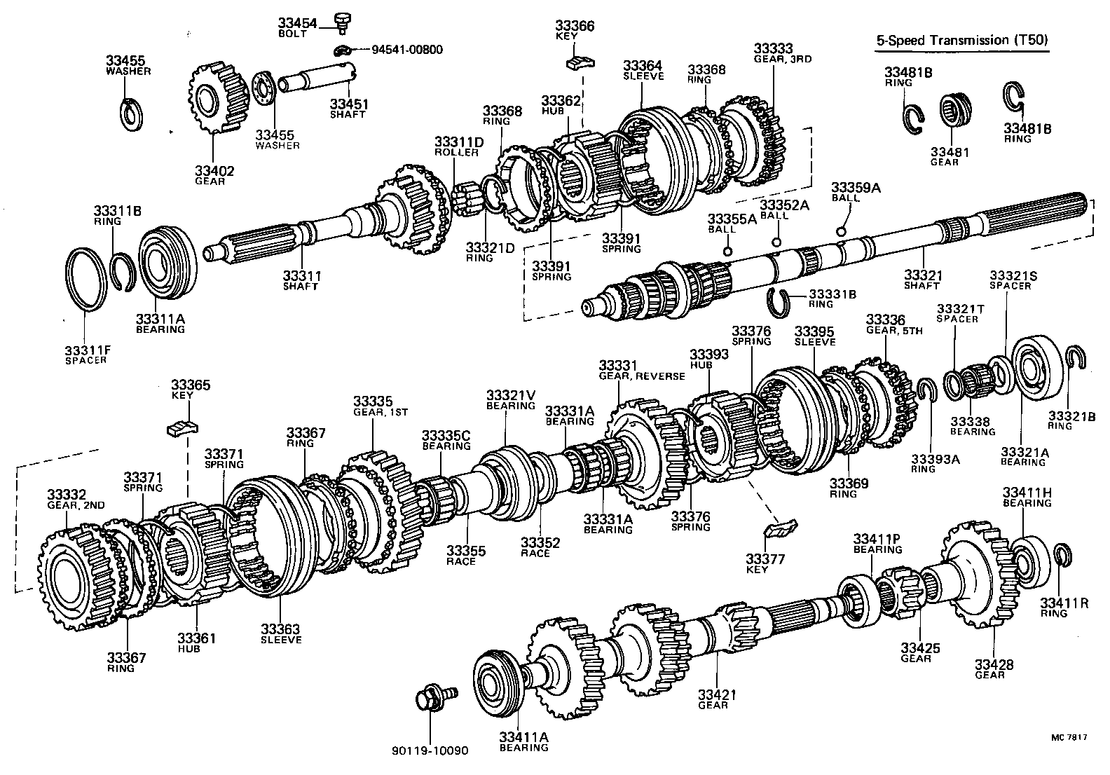  SPRINTER |  TRANSMISSION GEAR MTM