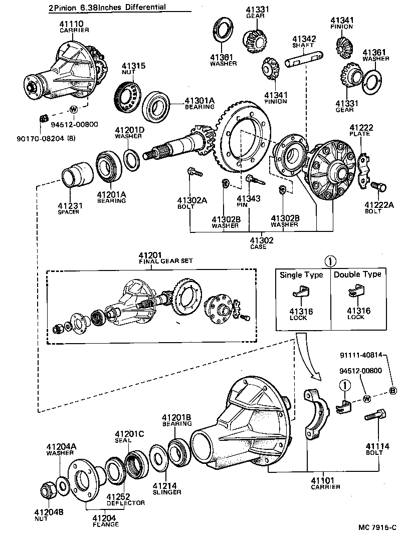  SPRINTER |  REAR AXLE HOUSING DIFFERENTIAL