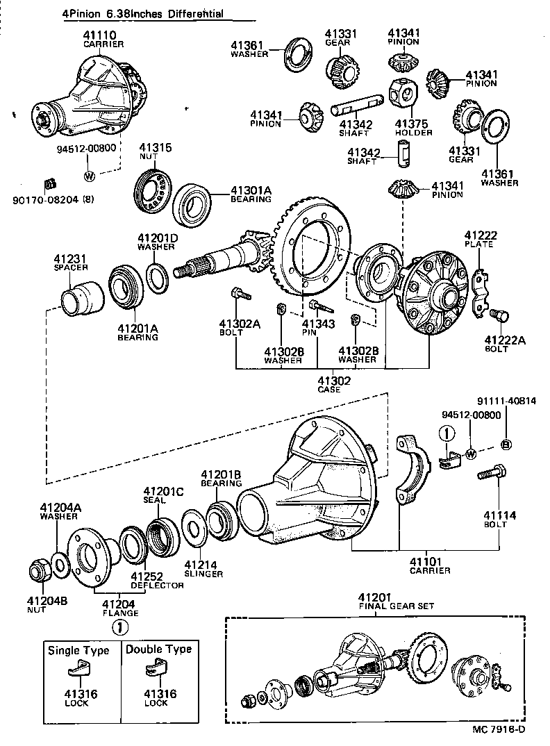  SPRINTER |  REAR AXLE HOUSING DIFFERENTIAL
