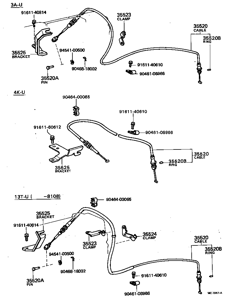  SPRINTER |  THROTTLE LINK VALVE LEVER ATM