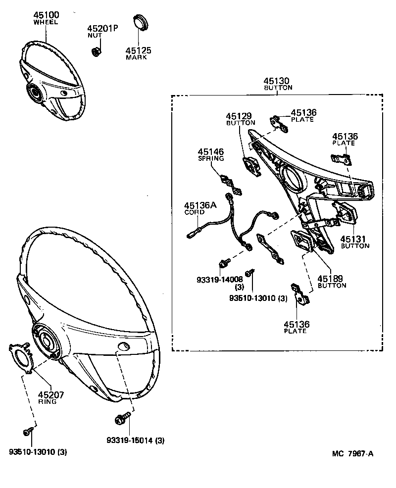  STARLET |  STEERING WHEEL