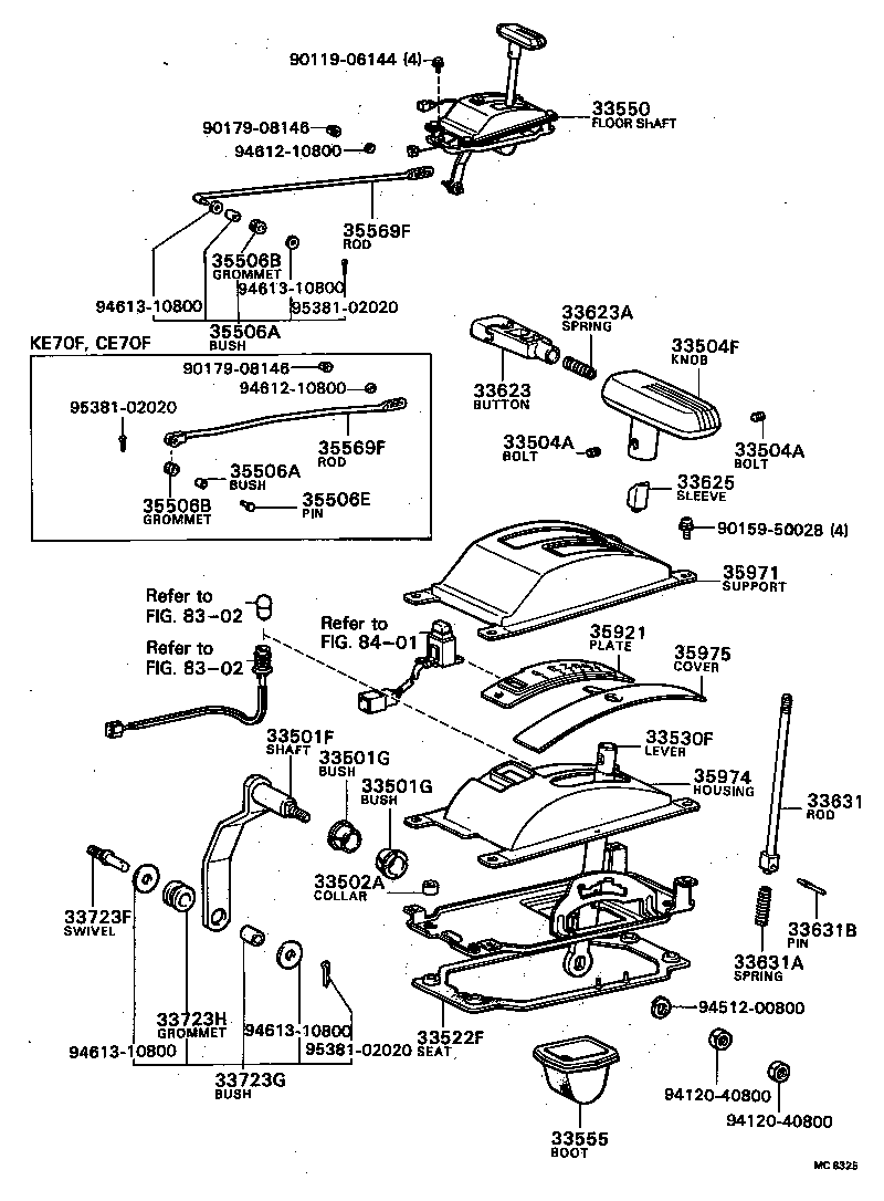  SPRINTER |  SHIFT LEVER RETAINER