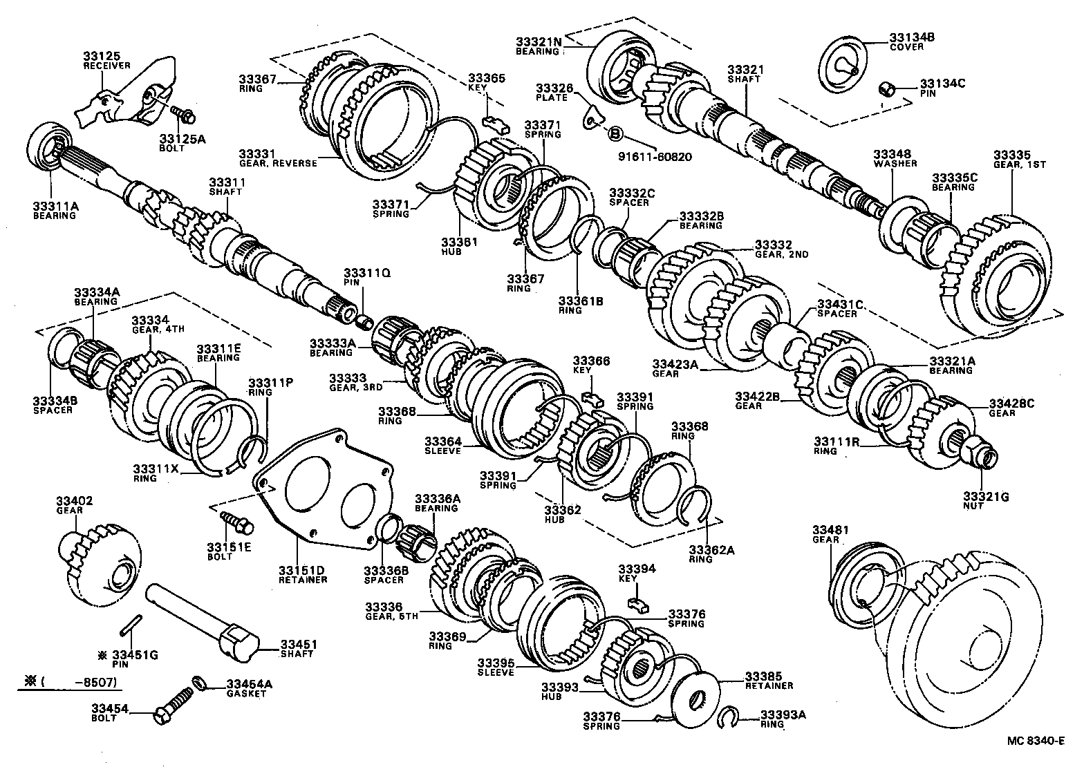  SPRINTER |  TRANSMISSION GEAR MTM