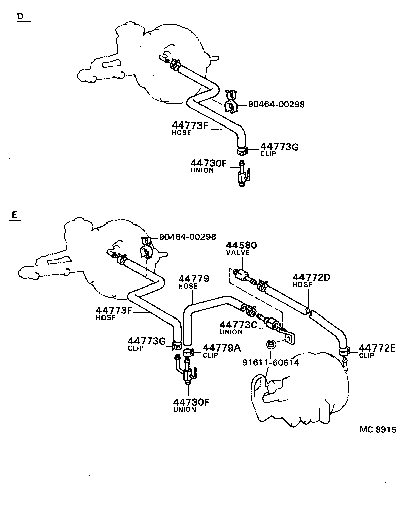  CENTURY |  BRAKE BOOSTER VACUUM TUBE