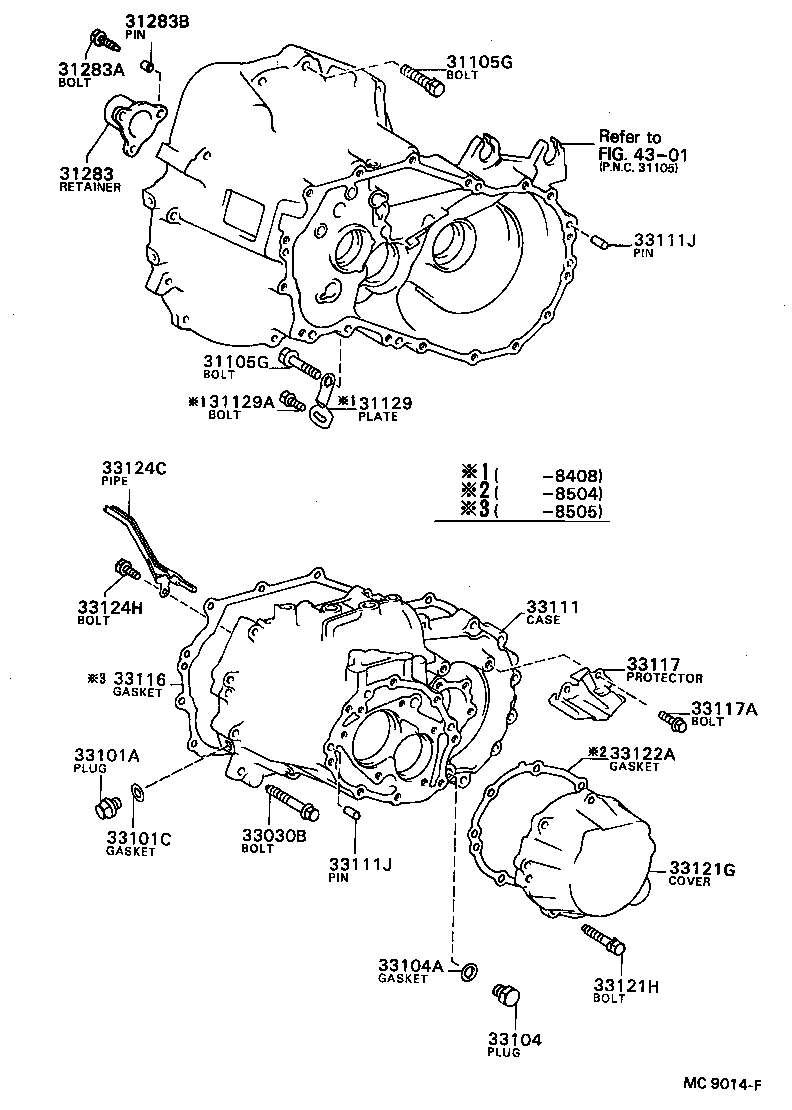  SPRINTER |  CLUTCH HOUSING TRANSMISSION CASE MTM