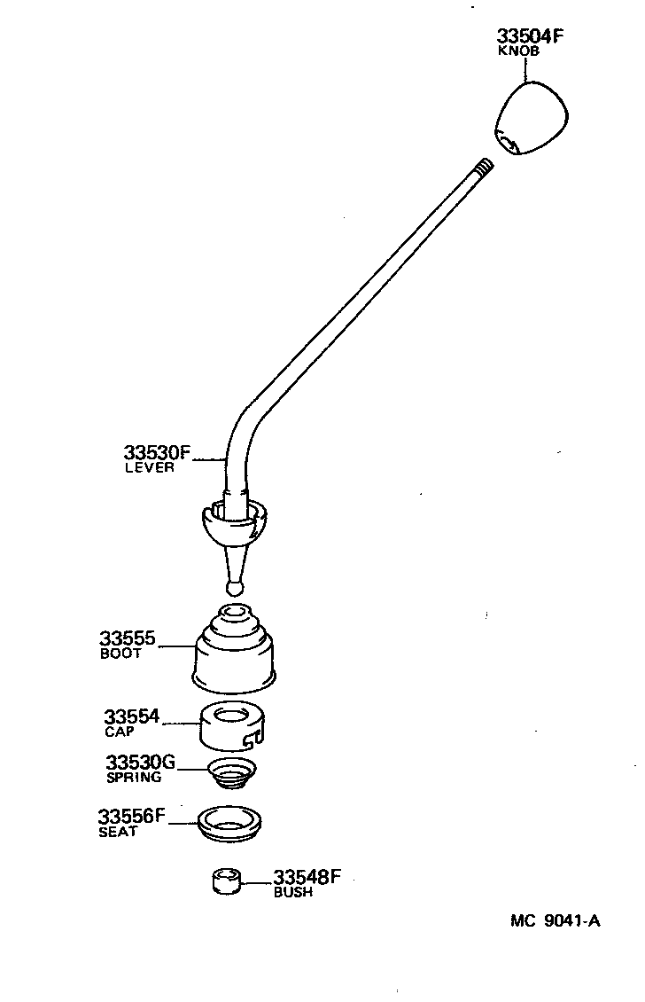  LAND CRUISER S T H T |  SHIFT LEVER RETAINER