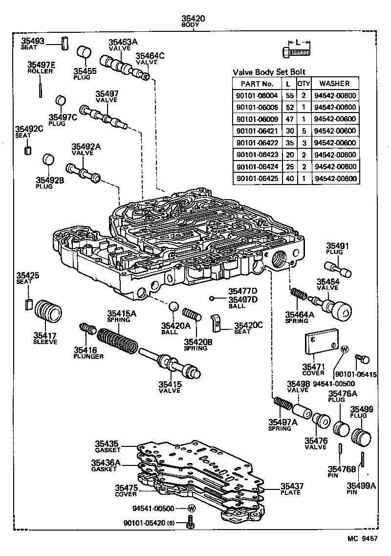  HIACE VAN WAGON |  VALVE BODY OIL STRAINER ATM