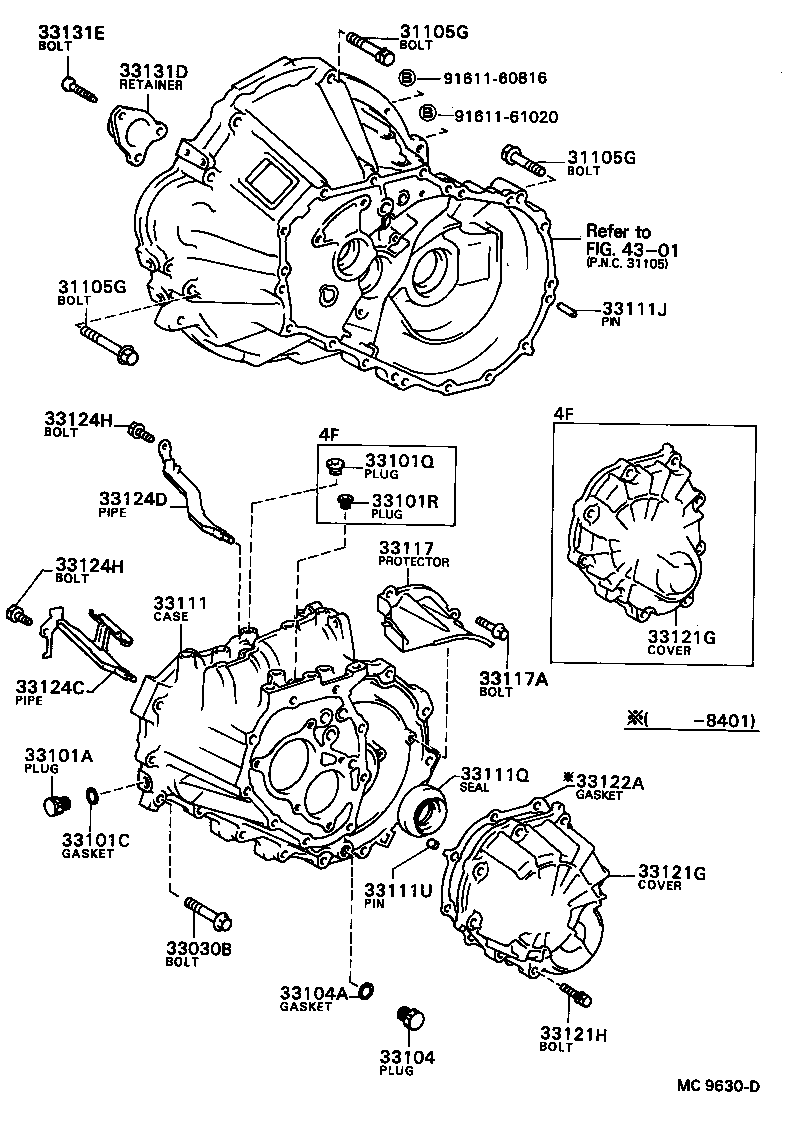  SPRINTER |  CLUTCH HOUSING TRANSMISSION CASE MTM