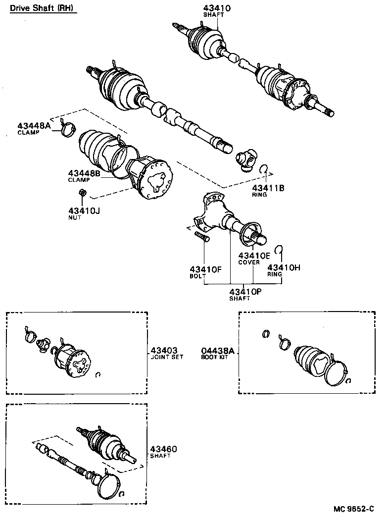  SPRINTER |  FRONT DRIVE SHAFT