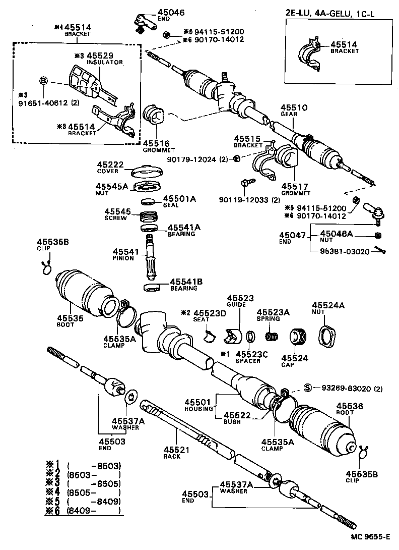  SPRINTER |  FRONT STEERING GEAR LINK