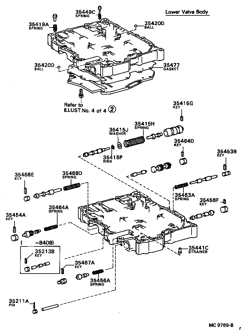  SPRINTER |  VALVE BODY OIL STRAINER ATM