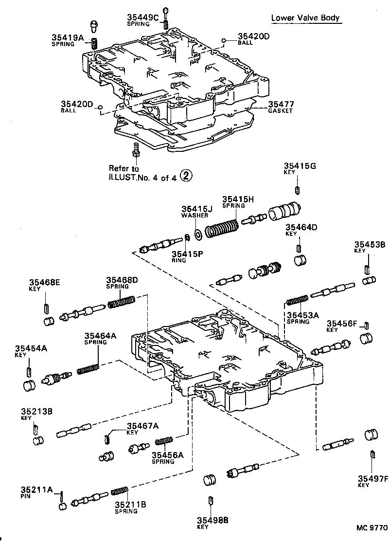  SPRINTER |  VALVE BODY OIL STRAINER ATM