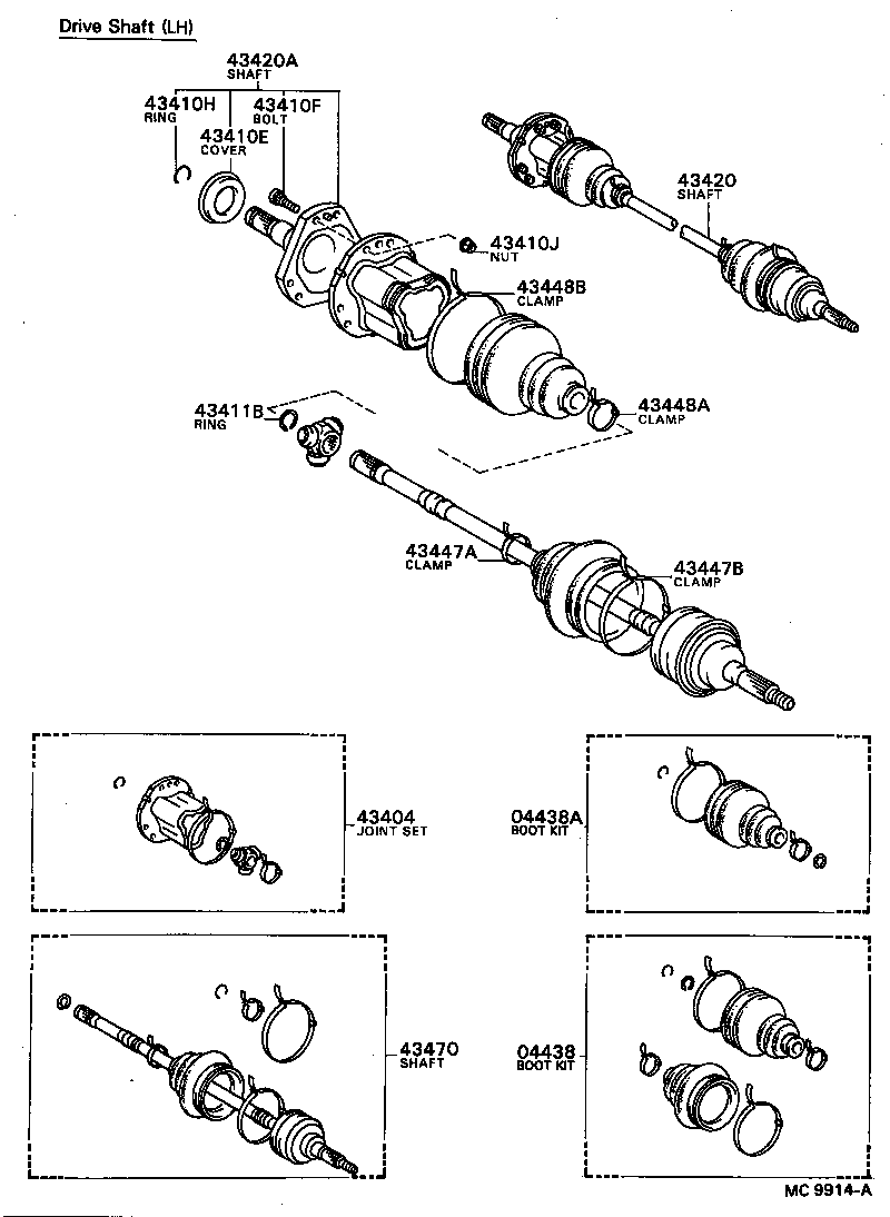 SPRINTER |  FRONT DRIVE SHAFT