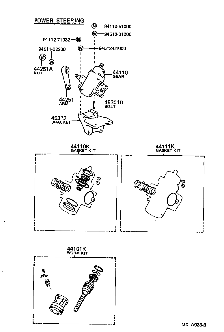  TOYOACE |  STEERING COLUMN SHAFT