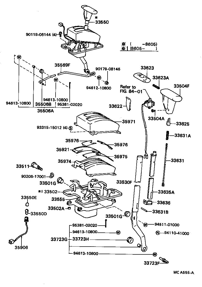  SPRINTER CARIB |  SHIFT LEVER RETAINER