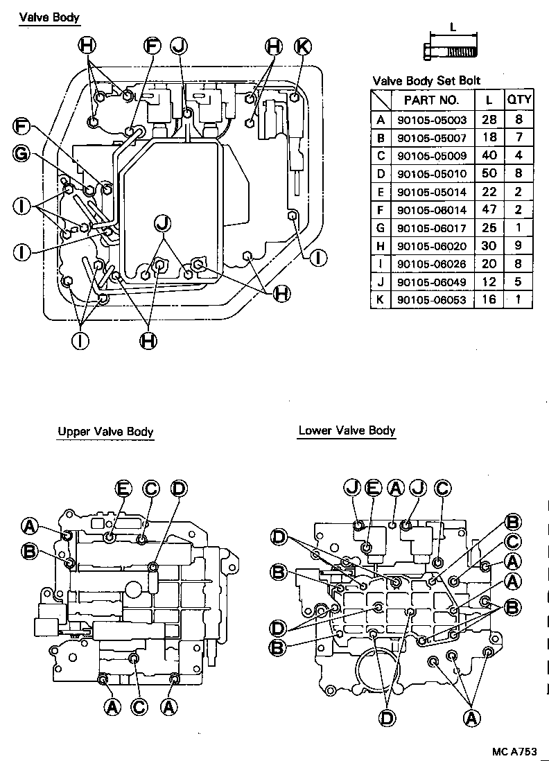  SPRINTER |  VALVE BODY OIL STRAINER ATM