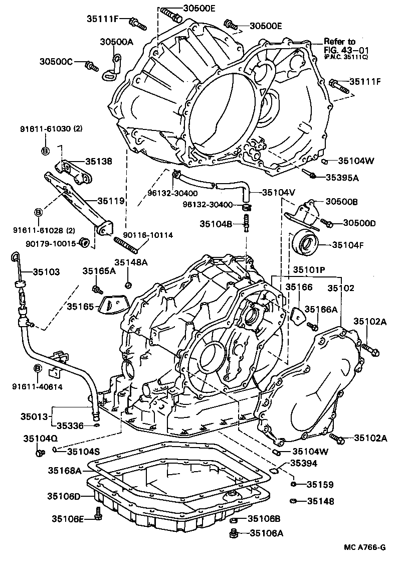  SPRINTER |  TRANSMISSION CASE OIL PAN ATM