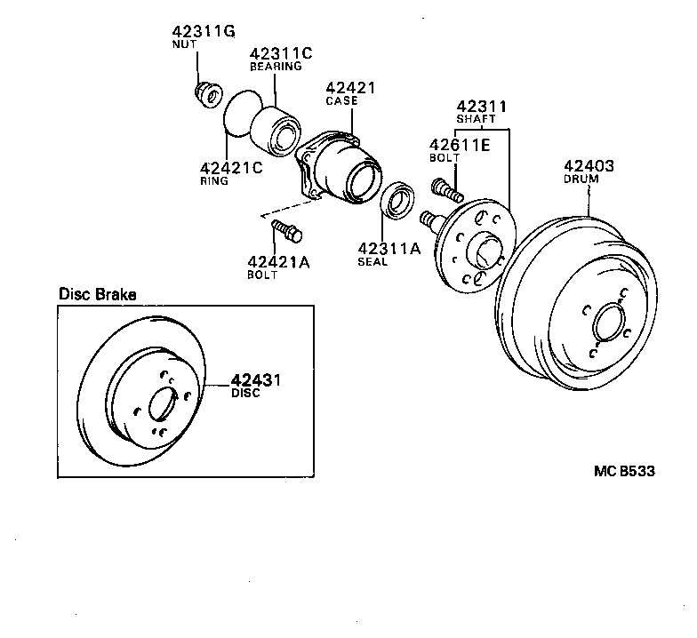  SPRINTER |  REAR AXLE SHAFT HUB