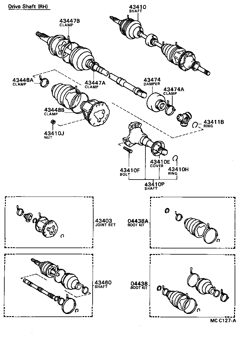  SPRINTER |  FRONT DRIVE SHAFT