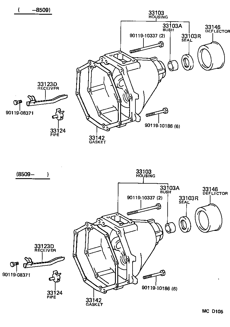  HIACE VAN WAGON |  EXTENSION HOUSING MTM
