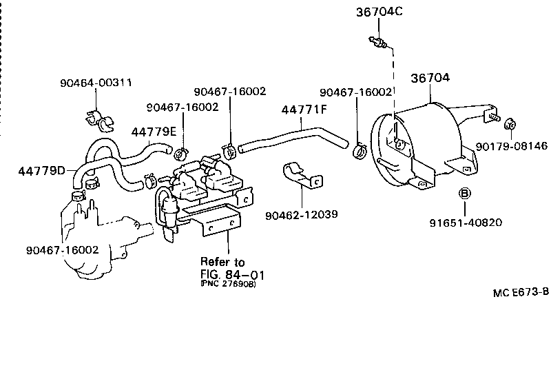  DYNA TOYOACE |  TRANSFER VACUUM PIPING