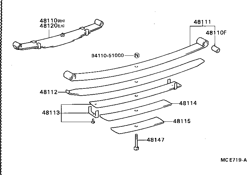  DYNA TOYOACE |  FRONT SPRING SHOCK ABSORBER
