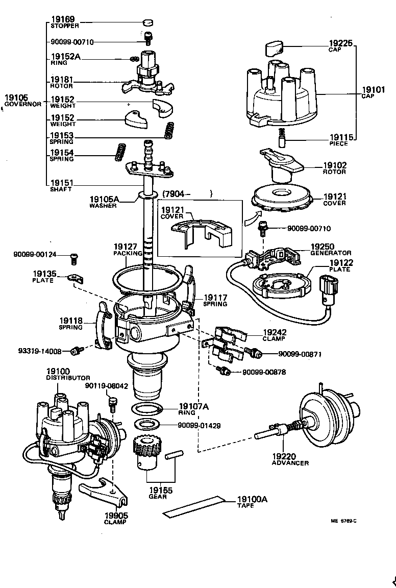  STARLET |  DISTRIBUTOR