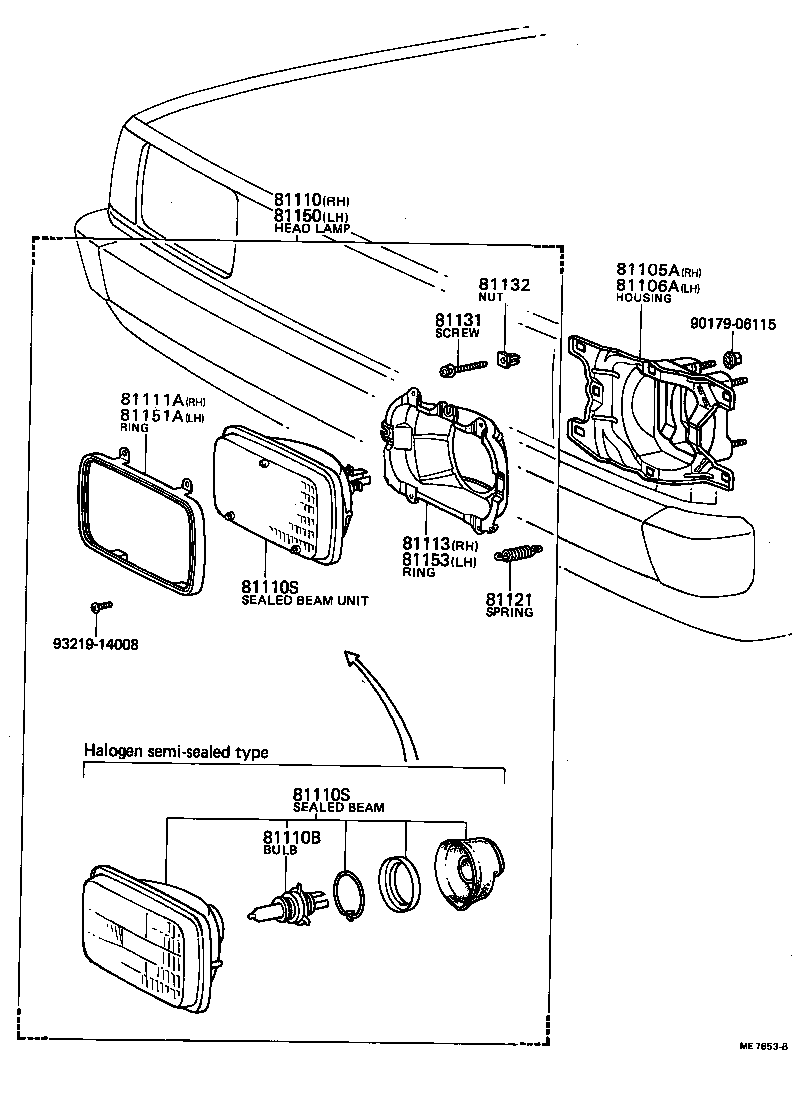  COROLLA |  HEADLAMP