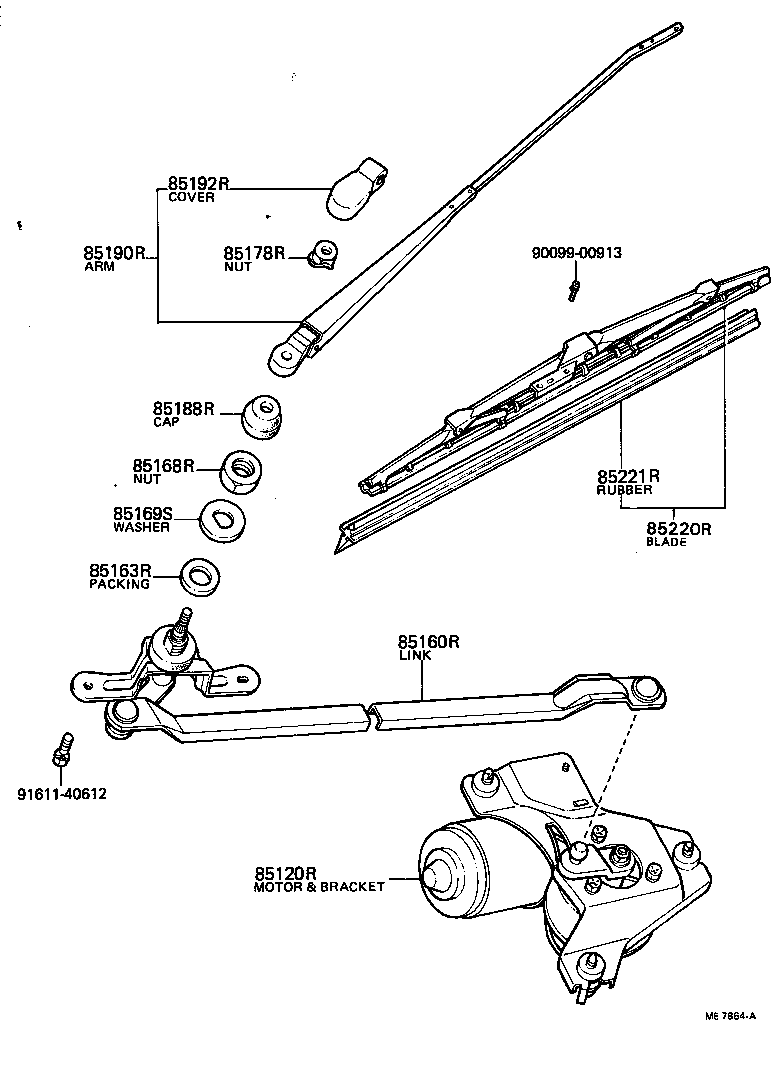  COROLLA |  REAR WIPER