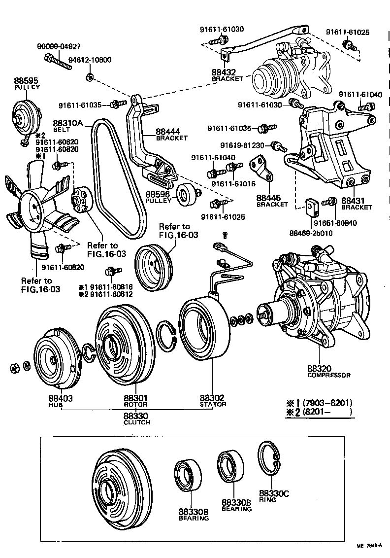  TOYOACE |  HEATING AIR CONDITIONING COMPRESSOR