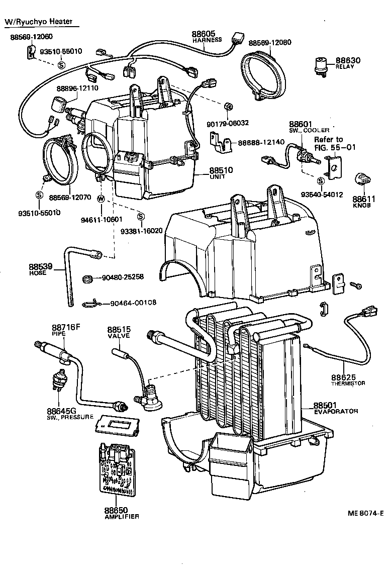  SPRINTER |  HEATING AIR CONDITIONING COOLER UNIT