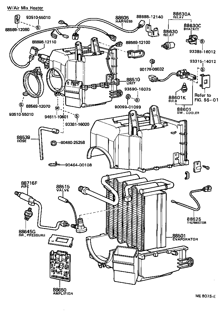  SPRINTER |  HEATING AIR CONDITIONING COOLER UNIT