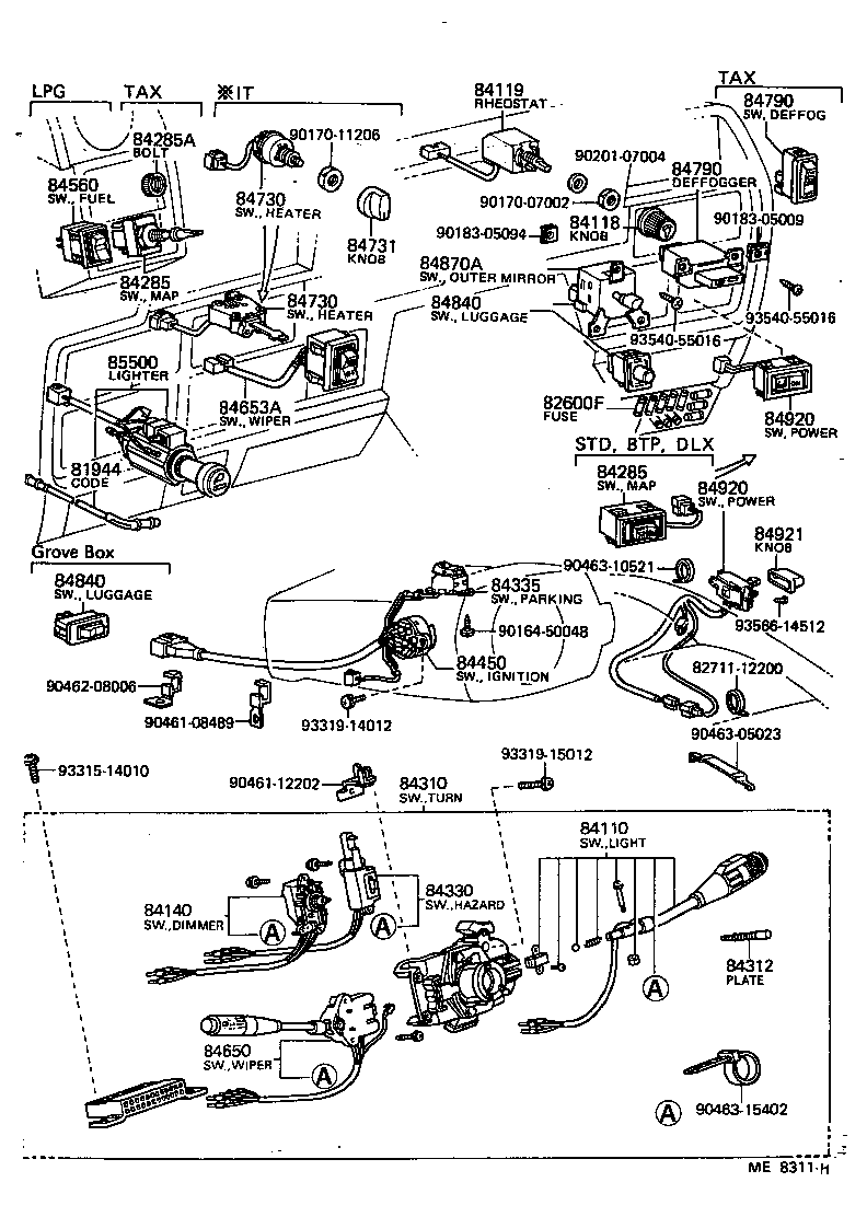  CROWN |  SWITCH RELAY COMPUTER