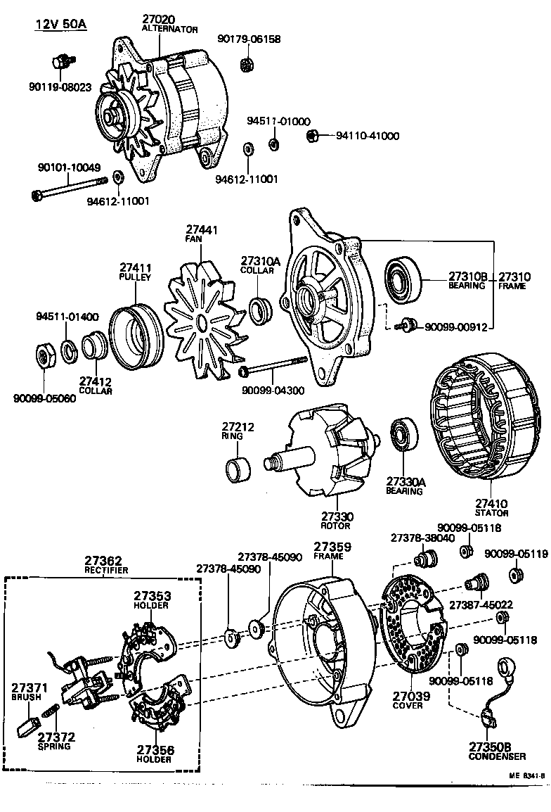  LITE TOWNACE TRUCK |  ALTERNATOR
