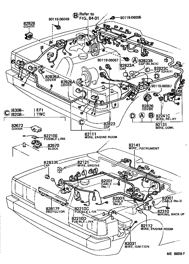  CRESTA |  WIRING CLAMP